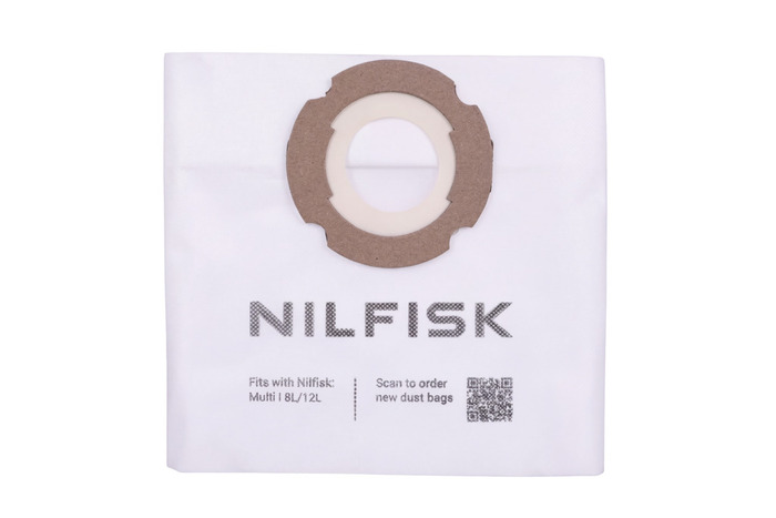 Dammsugarpåse t/grovdammsugare 4-pack Nilfisk